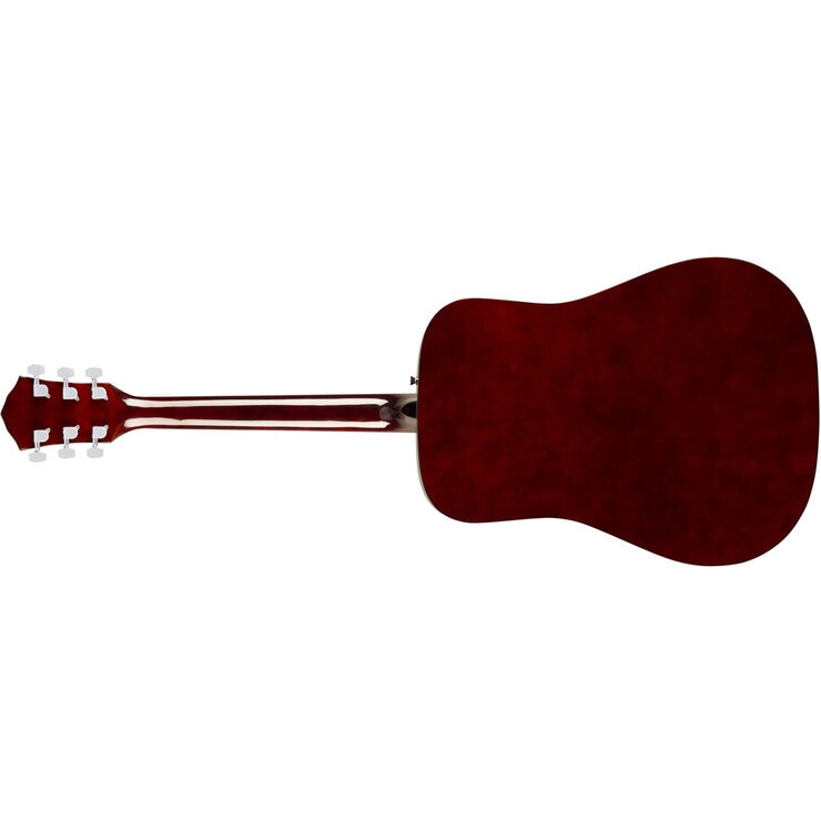 back of guitar