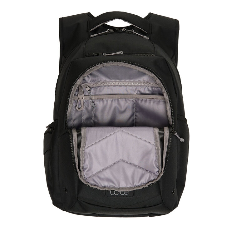 Lolë Quilted Backpack in Black