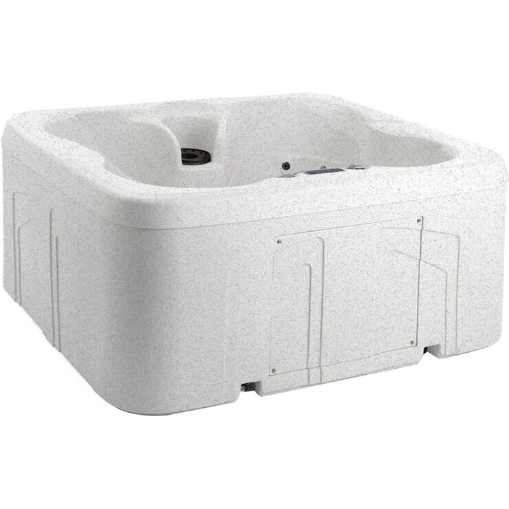 California Spa 13-Jet Malibu Roto Molded 4 Person Hot Tub in White - Delivered and Installed