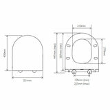 Tavistock Curve Back To Wall Toilet With Pan And Seat
