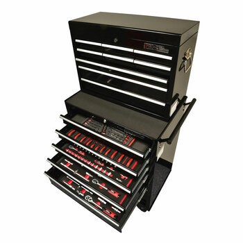 Hilka 186 Piece EVA Kit in HD Pro+ 15-Drawer Chest and Trolley
