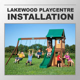 Installation Service for #309567 Backyard Discovery Lakewood Swing Set Playcentre