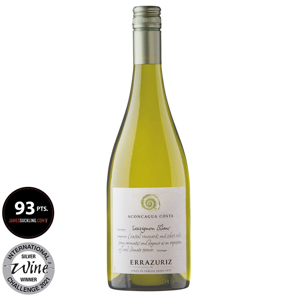 Errazuriz Aconcagua Costa Sauvignon Blanc 2020, 75cl