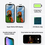 Buy Apple iPhone 13 mini 256GB Sim Free Mobile Phone in Green, MNFG3B/A at costco.co.uk