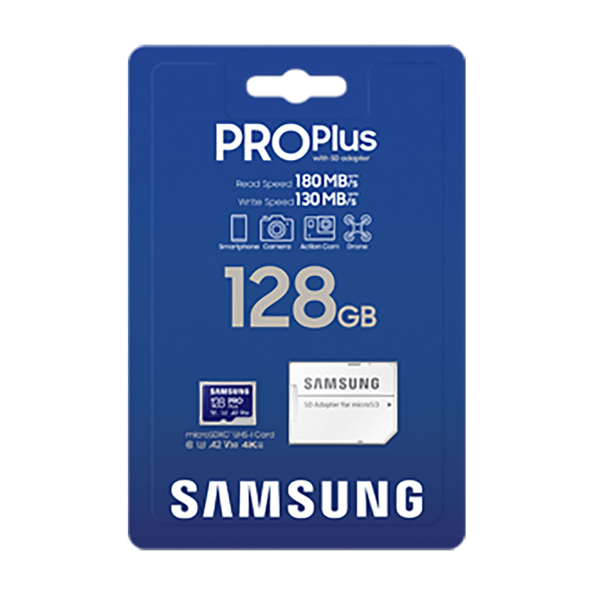 Samsung 128 GB miiscroSD in original packaging