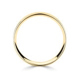 6.0mm Basic Light Court Wedding band. 18ct Yellow Gold