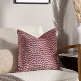 Furn Lanzo Velvet Feather Fill Cushion 2 Pack in 3 colours, 45 x 45 cm