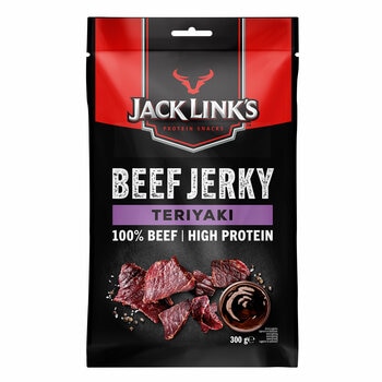 Jack Links Teriyaki Beef Jerky, 300g Jack Links Teriyaki Beef Jerky, 300g