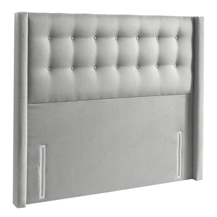 Silentnight Woven Full ottoman divan in dove grey