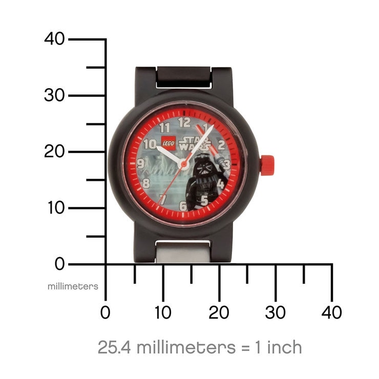 LEGO Star Wars Darth Vader 9.4" (24cm) Alarm Clock and Buildable Watch (6+Years)