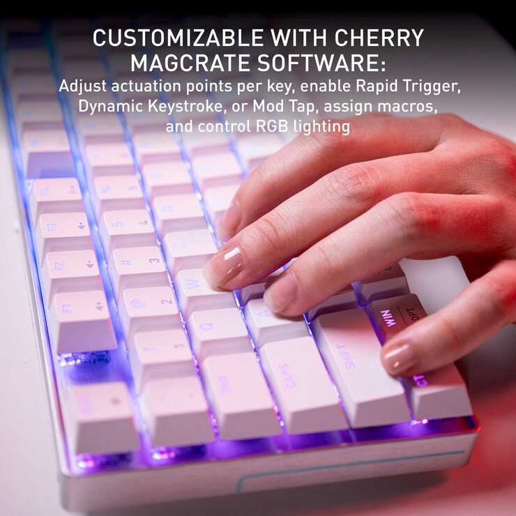Cherry XTRFY MX 8.2 Pro TMR Gaming Keyboard White