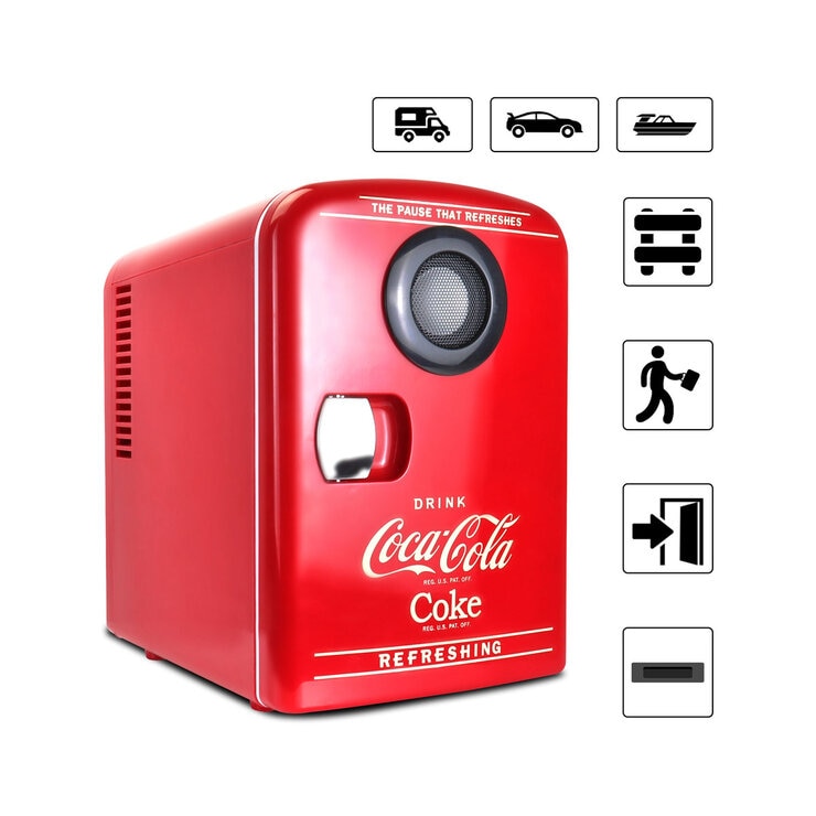 Coca-Cola Bluetooth Mini-Fridge Coca-Cola Bluetooth Mini-Fridge