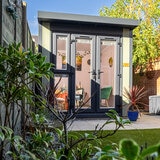Installed Green Retreats Basebox Garden Room 2.4m x 3.6m