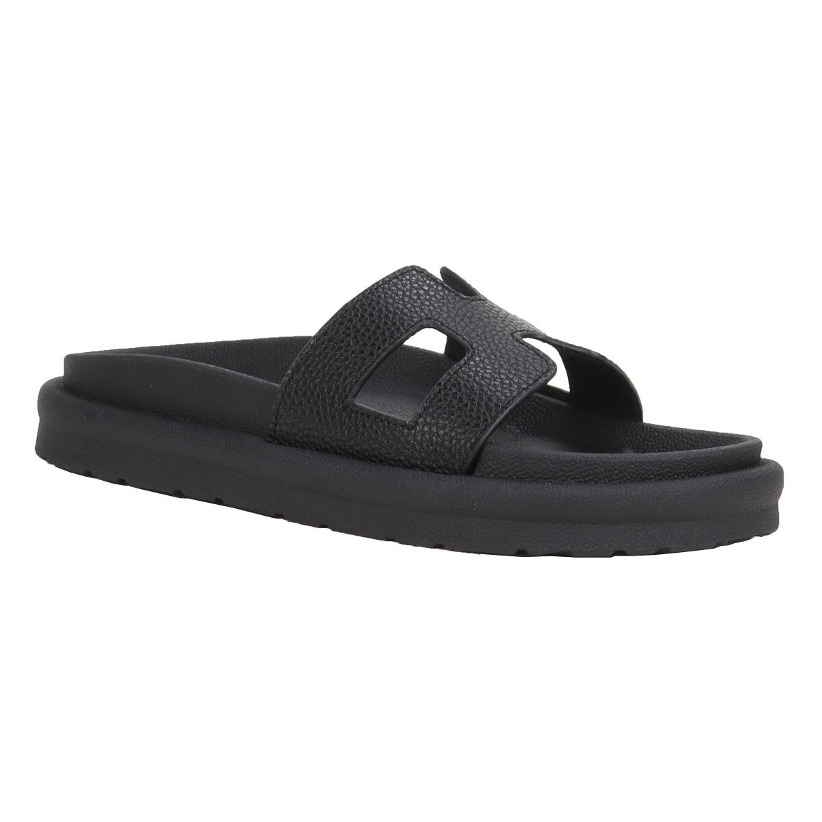 Pajar Ladies Leather Sandal in Black