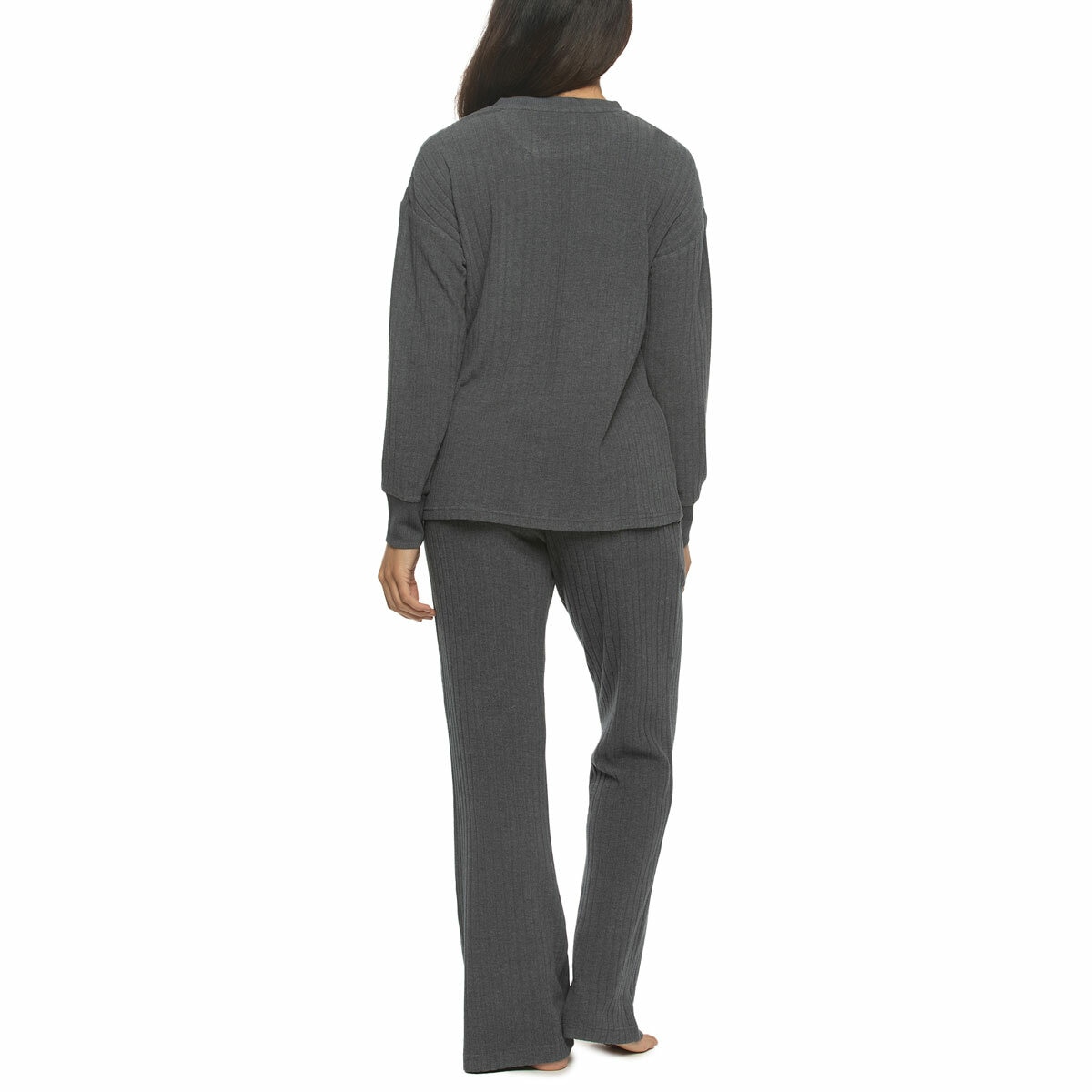 Jezebel Ladies 2 Piece Brushed Rib Lounge Set Jezebel Ladies 2 Piece Brushed Rib Lounge Set