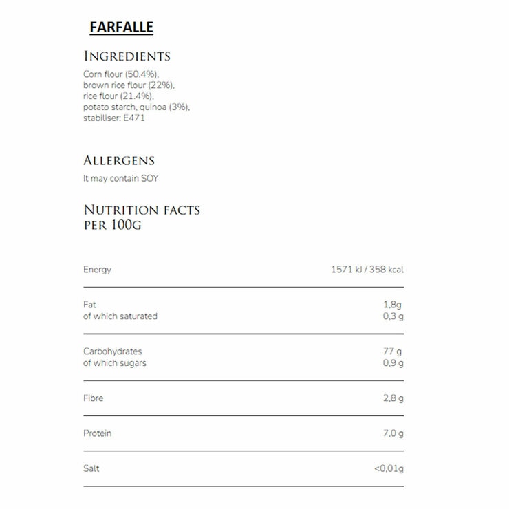 Nutritional Information