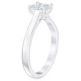 0.50ct Princess Cut Diamond Solitaire Ring, Platinum