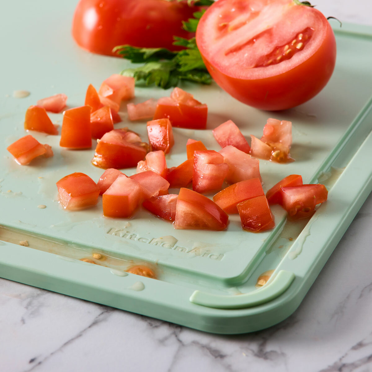 KitchenAid Cutting Board in Green