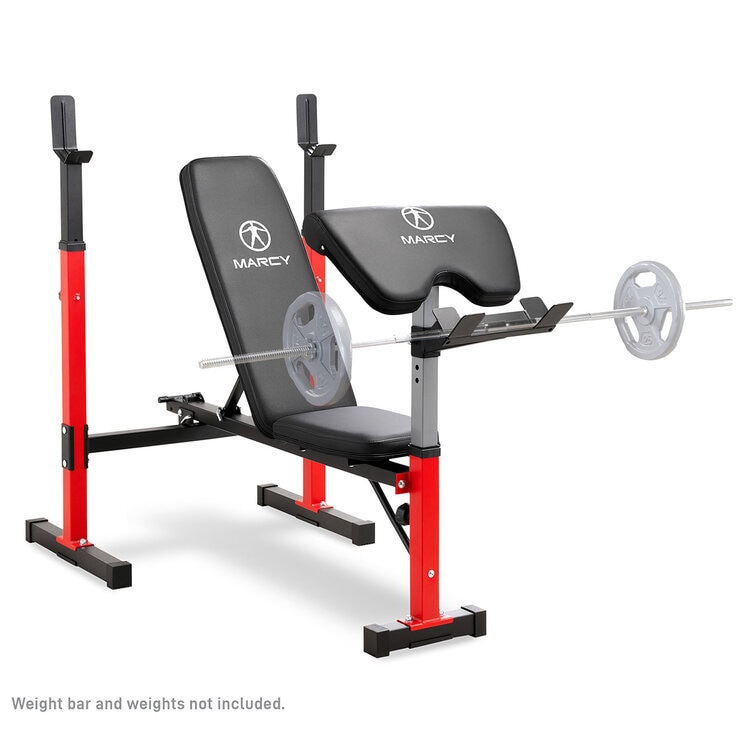 Marcy MWB-5511 Standard Weight Bench with Accessories
