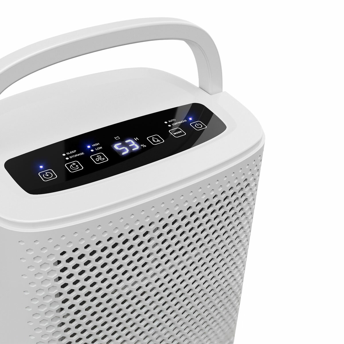 Pro Breeze 12L Dehumidifer With Humidistat & Smart App Control, PB-D-06W-W-UK Pro Breeze 12L Dehumidifer With Humidistat & Smart App Control, PB-D-06W-W-UK