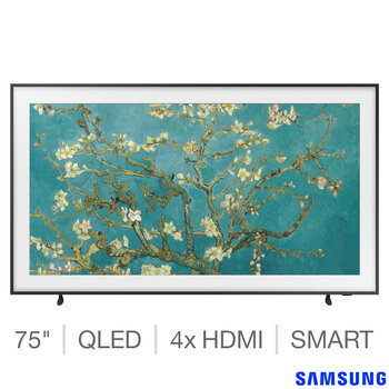 Samsung QE75LS03BGUXXU, The Frame, 75 Inch QLED 4K Ultra HD Smart TV