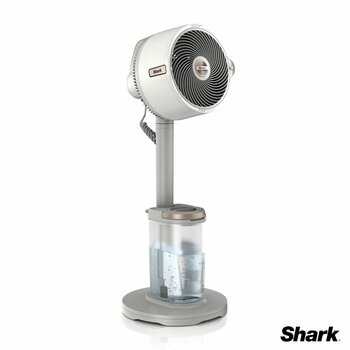 Shark FA300WHUK FlexBreeze Pro Mist Indoor & Outdoor Fan & Outdoor Misting System in Dove White
