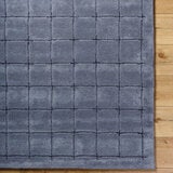 Livabliss Brook Grey Wool Rug, In 2 Sizes Livabliss Brook Grey Wool Rug, In 2 Sizes