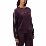 DKNY Women's Plush Lounge Set in Plum DKNY Women's Plush Lounge Set in Plum