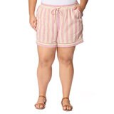 Briggs Ladies Linen Short in Pink
