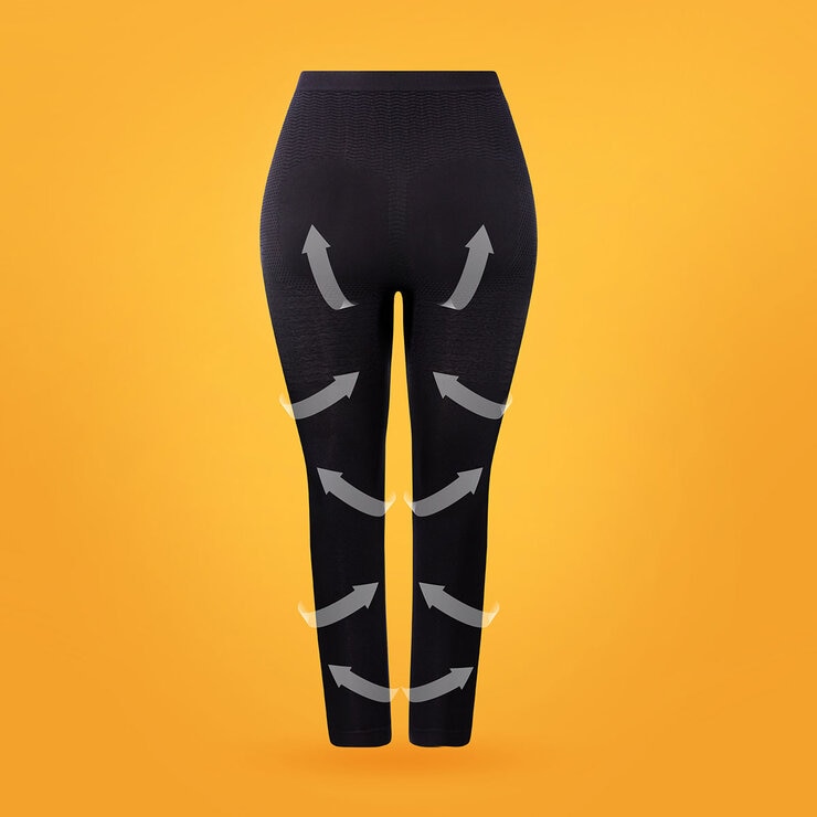 Evenlina full-length micro-massage compression leggings