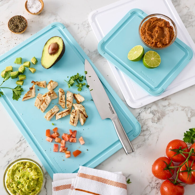 KitchenAid Cutting Board in Blue