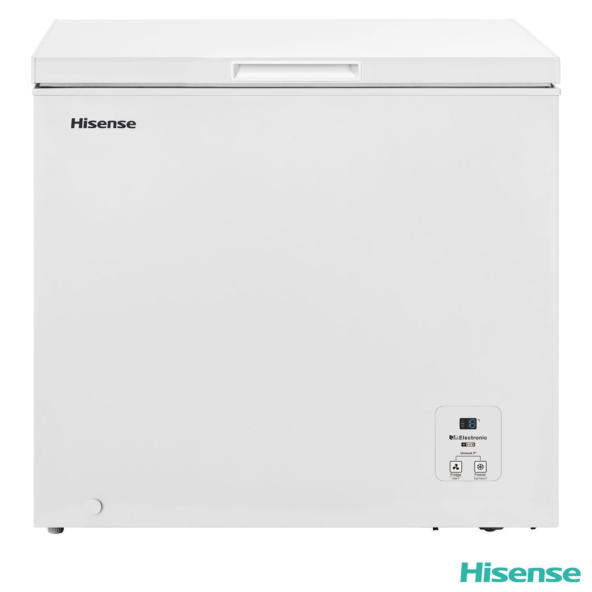 Hisense FT247D4AWYLE, 190L,  Convertible Chest Freezer, E Rated in White