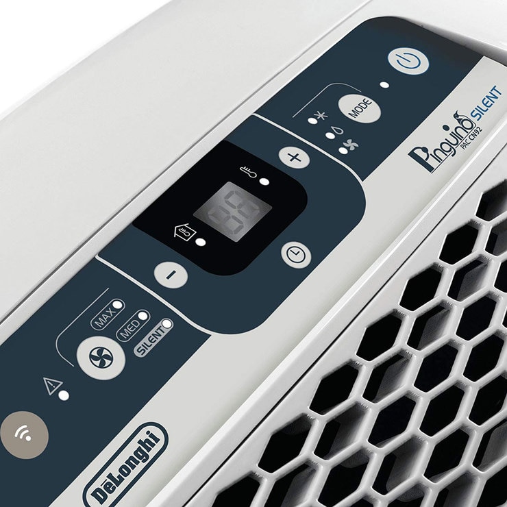 De'Longhi Pinguino Silent 10K BTU Portable Air Conditioner with Remote