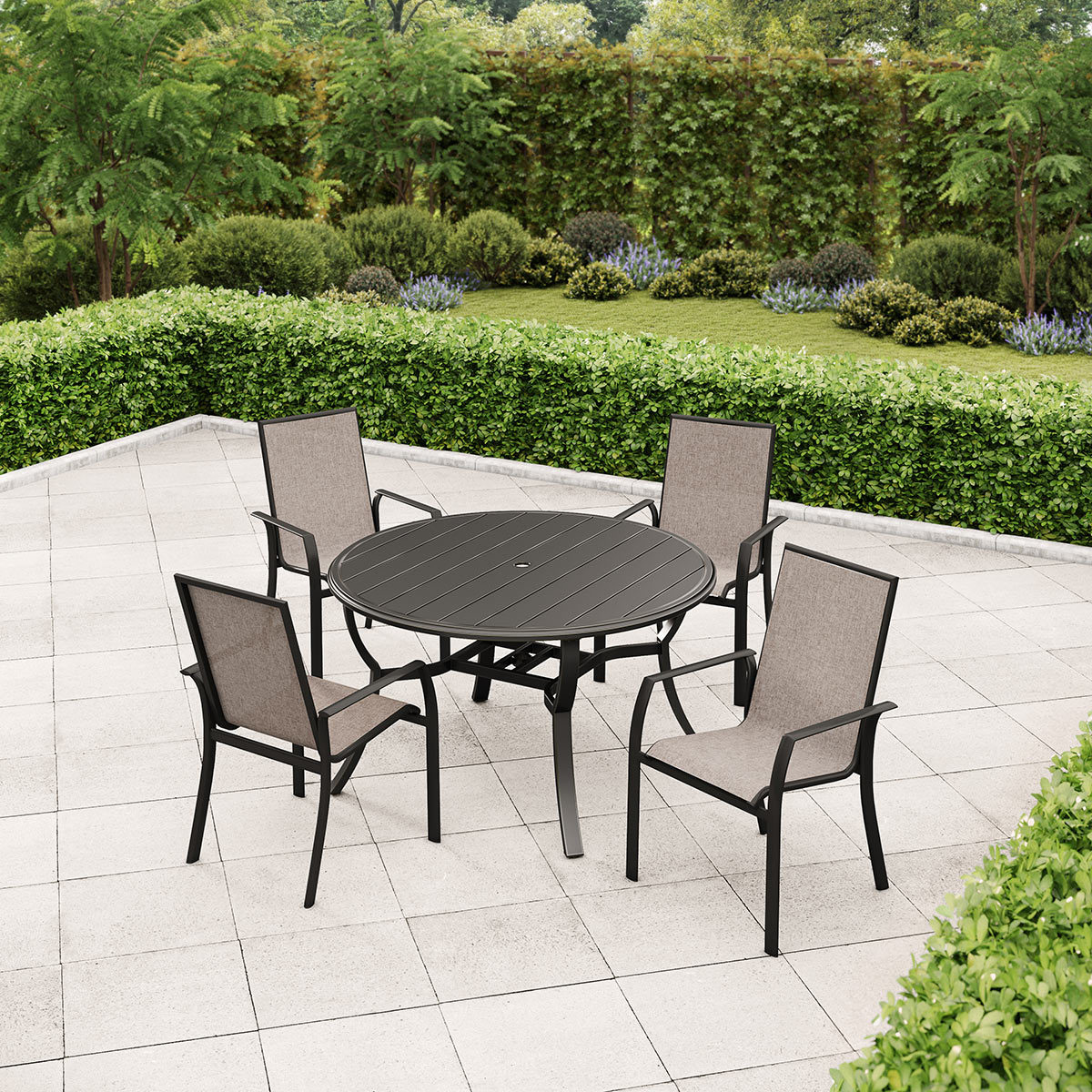 Sunvilla 5 Piece Sling Dining Patio Set Costco UK