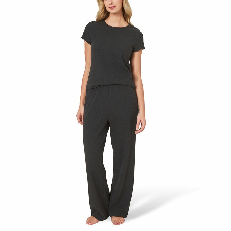 Well & Calm Ladies 3 Piece Waffle Lounge Set