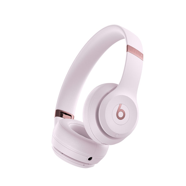 Beats Solo4 Wireless On-Ear Headphones in Cloud Pink, MUW33ZM/A