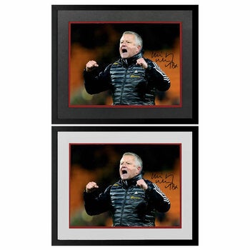 Chris Wilder Signed Framed Sheffield United 16x12 Image in 2 Options: White or Black Mount