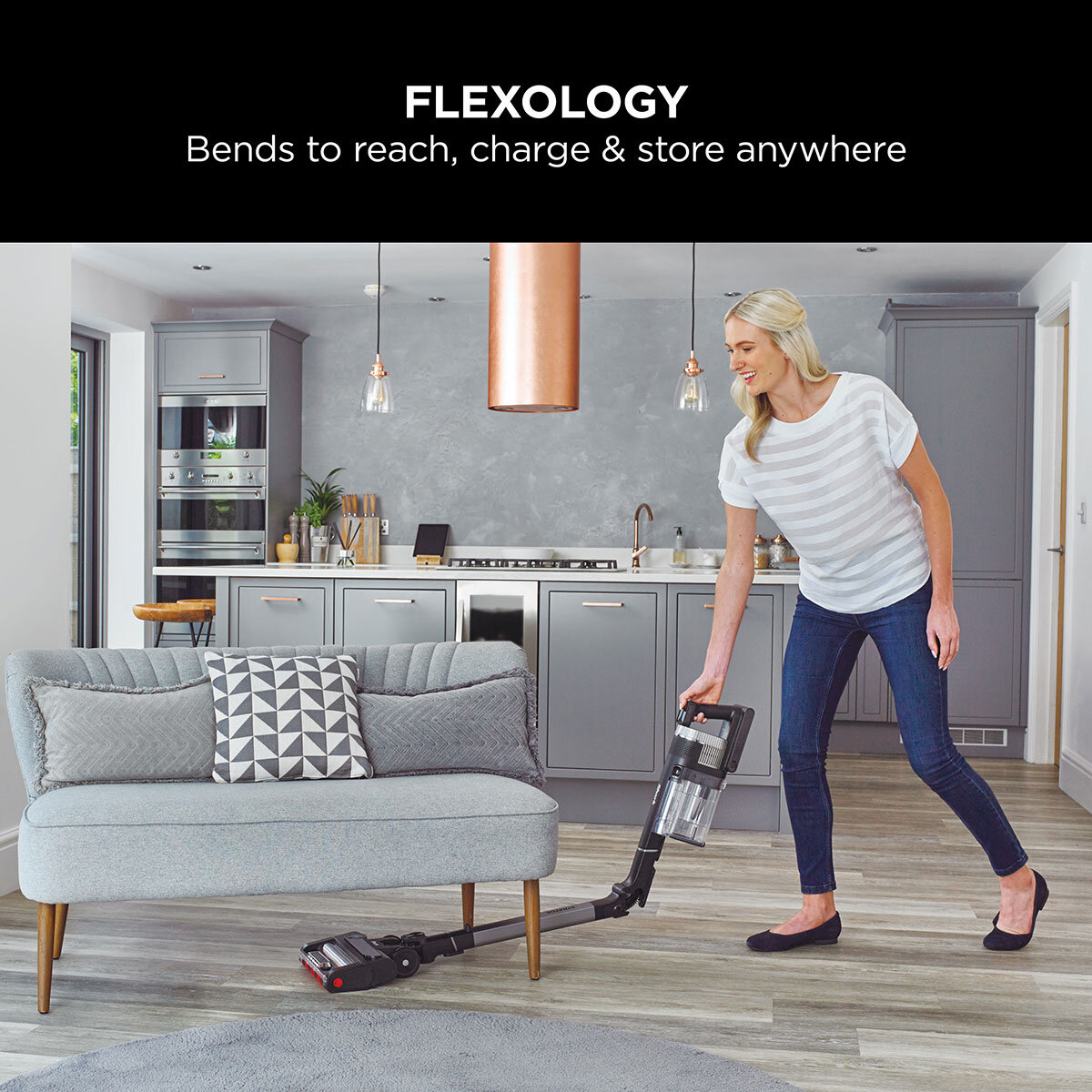 Shark Stratos Cordless Vacuum Pet Pro Lifestyle Image