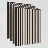 Artika Sonolok Acoustic Wall Panel Set in Light Grey / Ash & Black, 4 Pack
