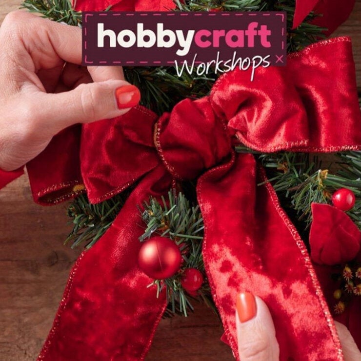Virgin Experience Days Hobbycraft Traditional Christmas Wreath Making Workshop For Two