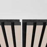 Artika Sonolok Acoustic Wall Panel Set in Light Grey / Ash & Black, 4 Pack