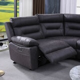 Lucca Grey Fabric Power Reclining Corner Sofa Lucca Grey Fabric Power Reclining Corner Sofa