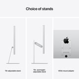 Buy Apple Studio Display, 27 Inch Retina 5K Monitor, Standard Glass, Tilt Adjustable Stand, MK0U3B/A at costco.co.uk