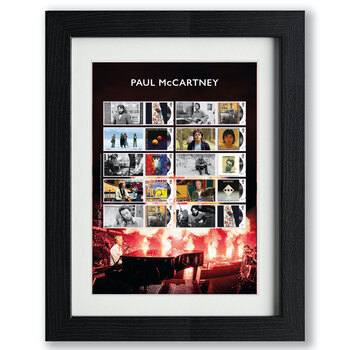 Royal Mail® Paul McCartney Framed Album Covers Collectors Sheet