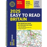 2025 Philip's Easy to Read Road Atlas of Britain