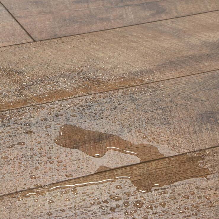 Image of water on top of flooring