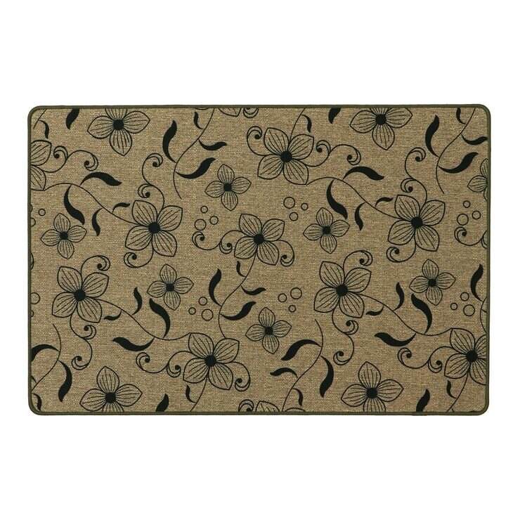 JVL Elegance Doormat and Runner Mat Pack in Flower Design Costco UK