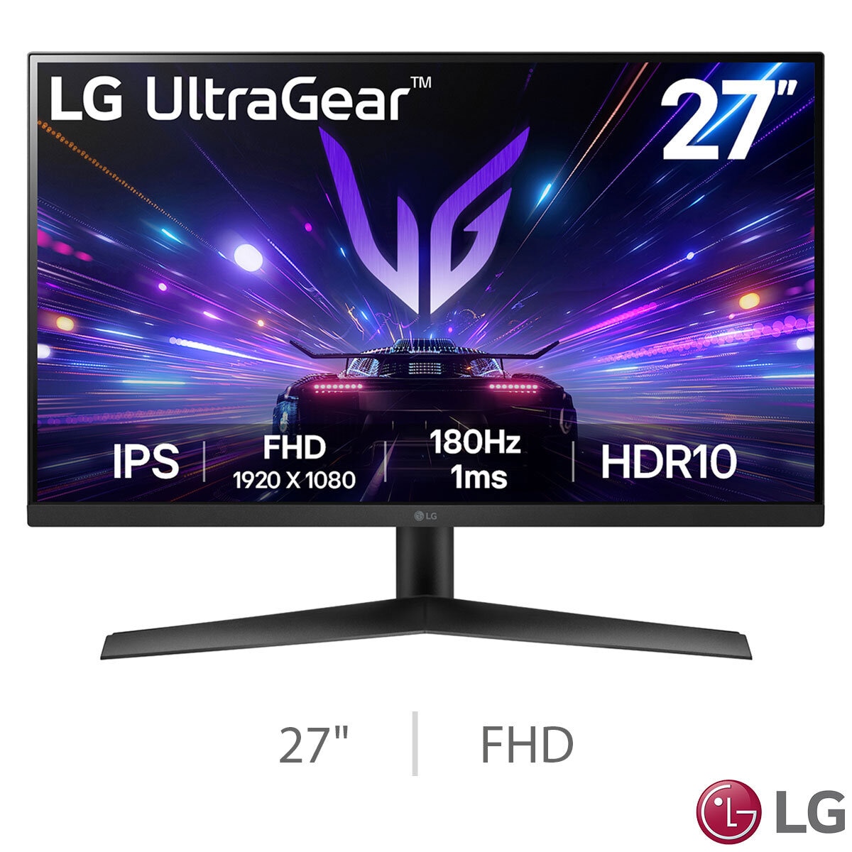 UltraGear 27 Inch FHD 180Hz IPS Gaming Monitor, 27GS60F-B