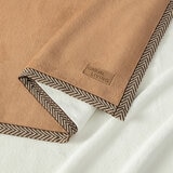 Casual Living Luxe Plush Throw in Camel, 127 x 178 cm