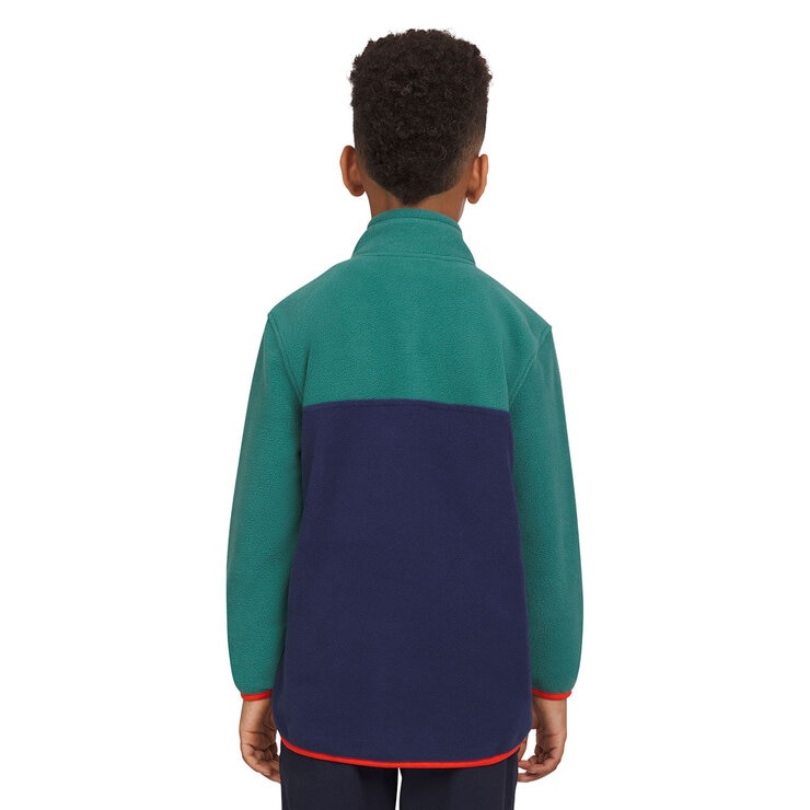 Eddie Bauer Youth Quest Pullover Fleece in Green